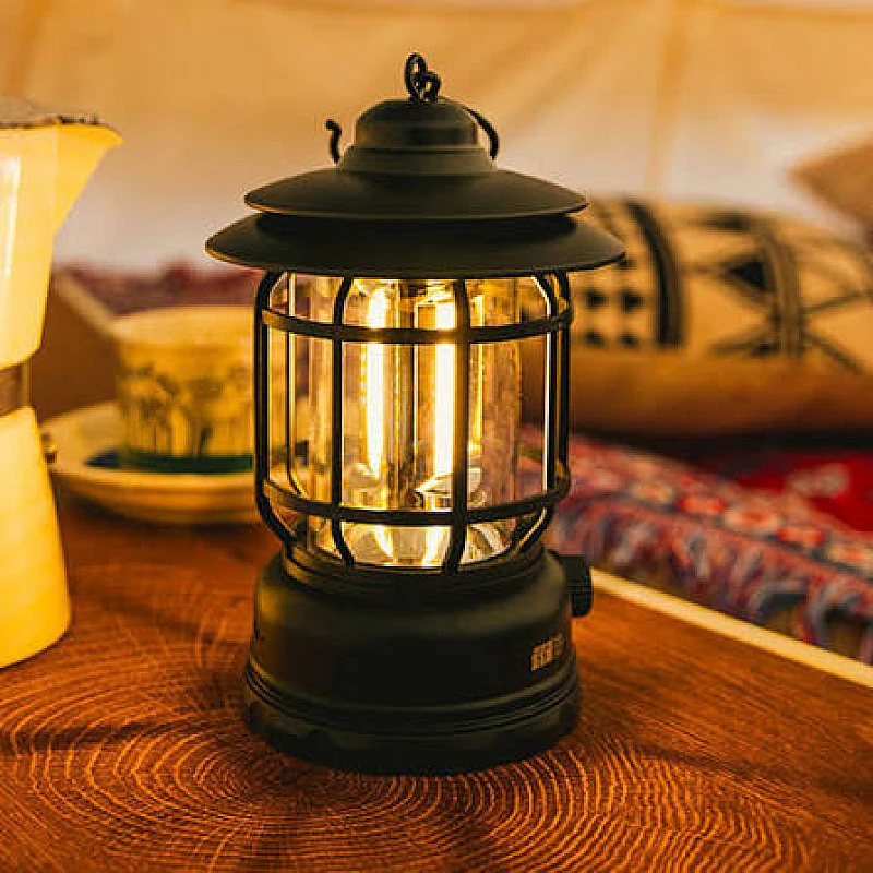 Portable Retro Camping Lamp