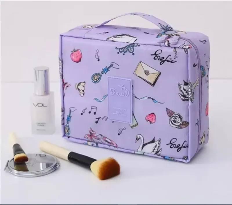 Makeup Organizer Bag - Purple Color