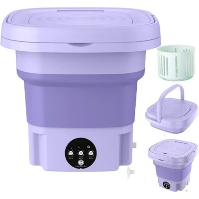 9L Foldable Mini Washer and Dryer Portable Washing Machine