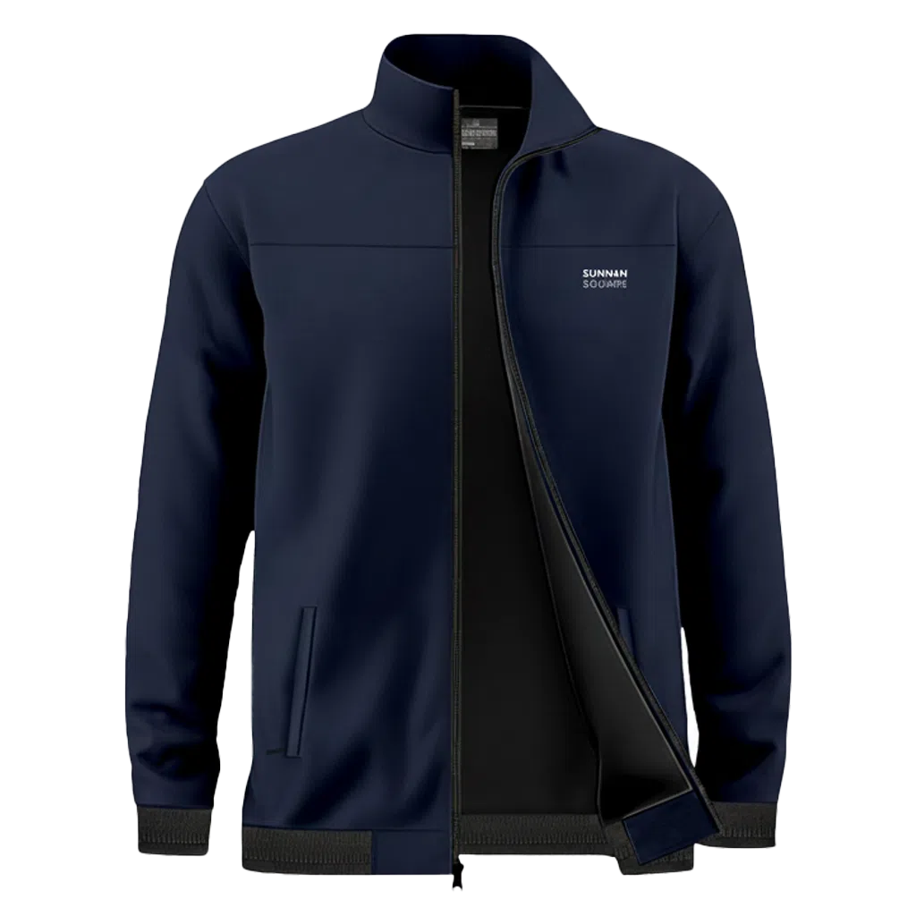 Mens Premium Navy-Blue Jacket