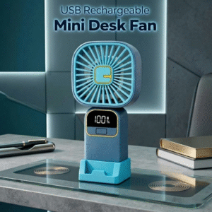 Usb Rechargeable Mini Desk Fan