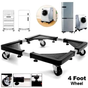 360° Movable & Anti Lock System Base for Washing Machine and Refrigerator