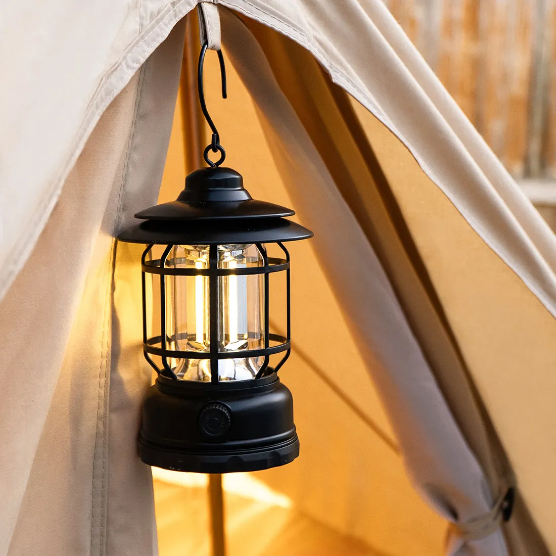 Rechargeable Retro Camping Lamp