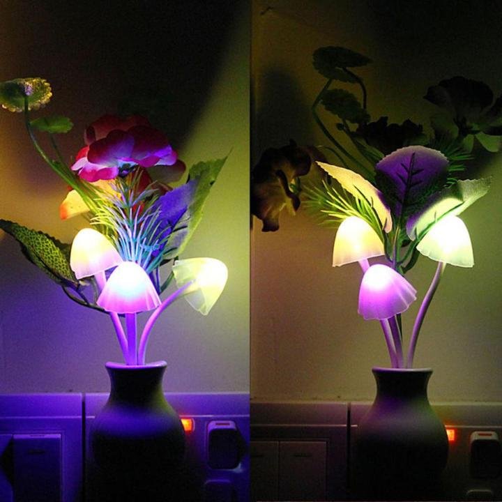 LED Automatic Sensor Mushroom Night Lamp - Image 2